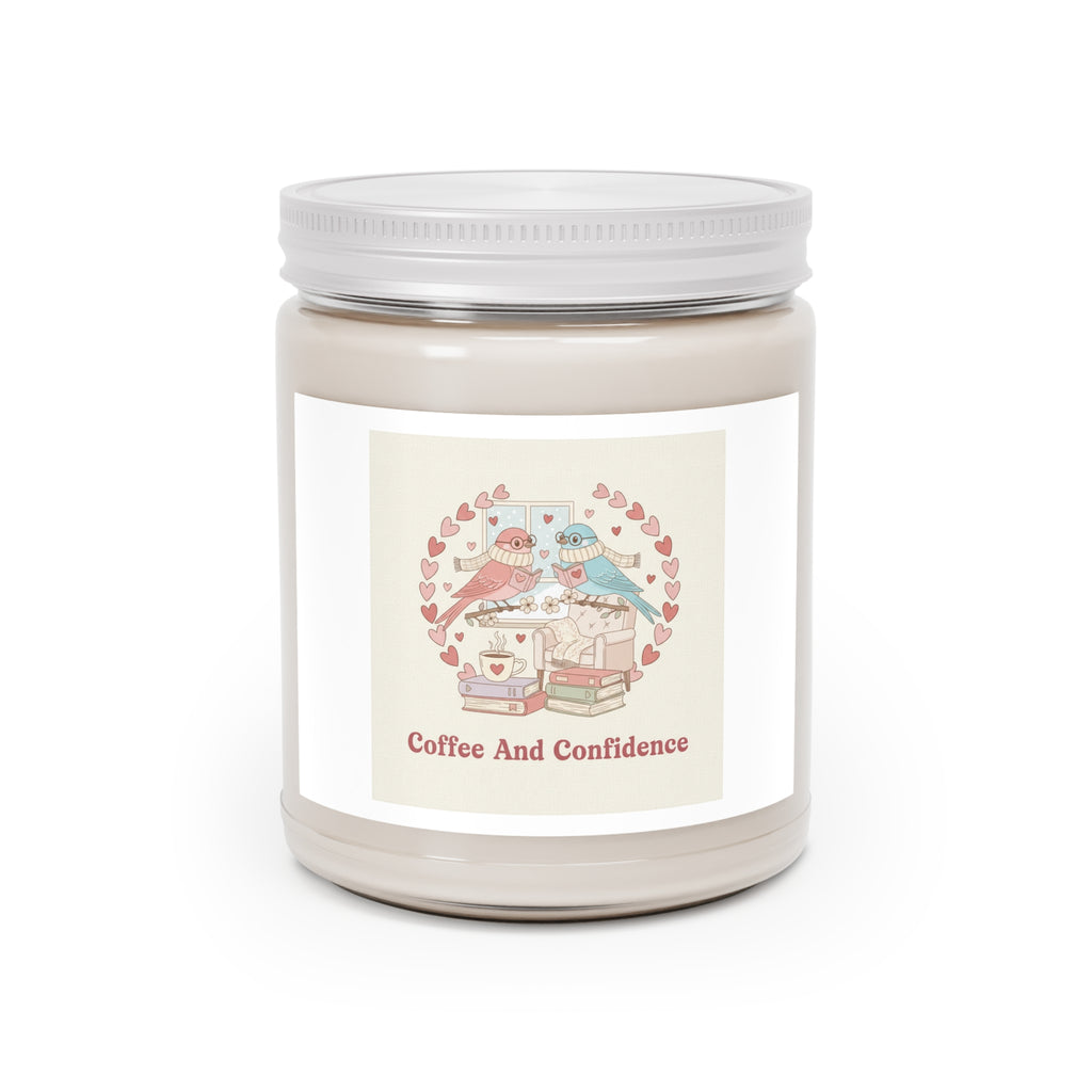 Coffee And Confidence Birds Scented Candle