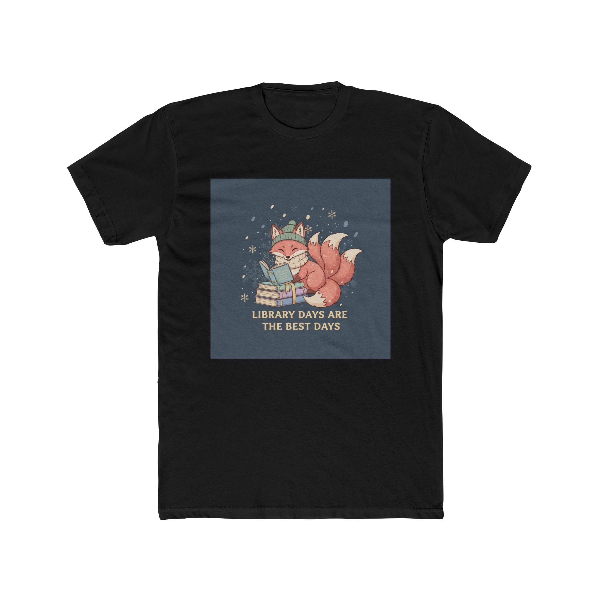 LIBRARY DAYS ARE THE BEST DAYS Fox Unisex Tee