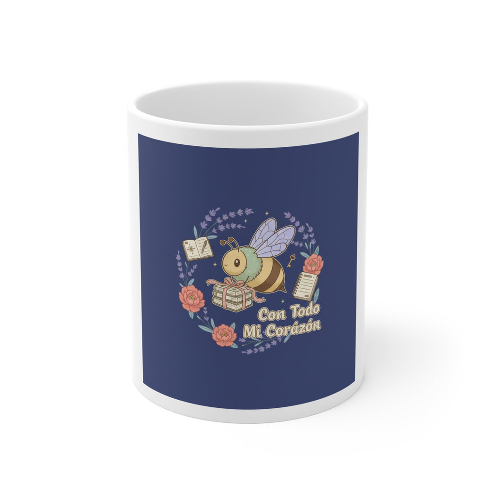 Con Todo Mi Corazón Bee Mug 11oz