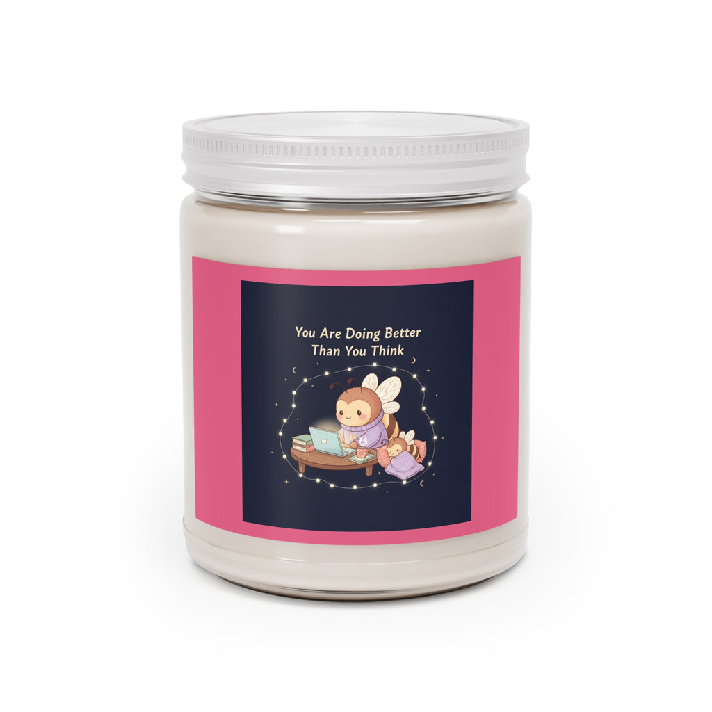 Honeybees Scented Candle – You Are Doing Better Than You Think