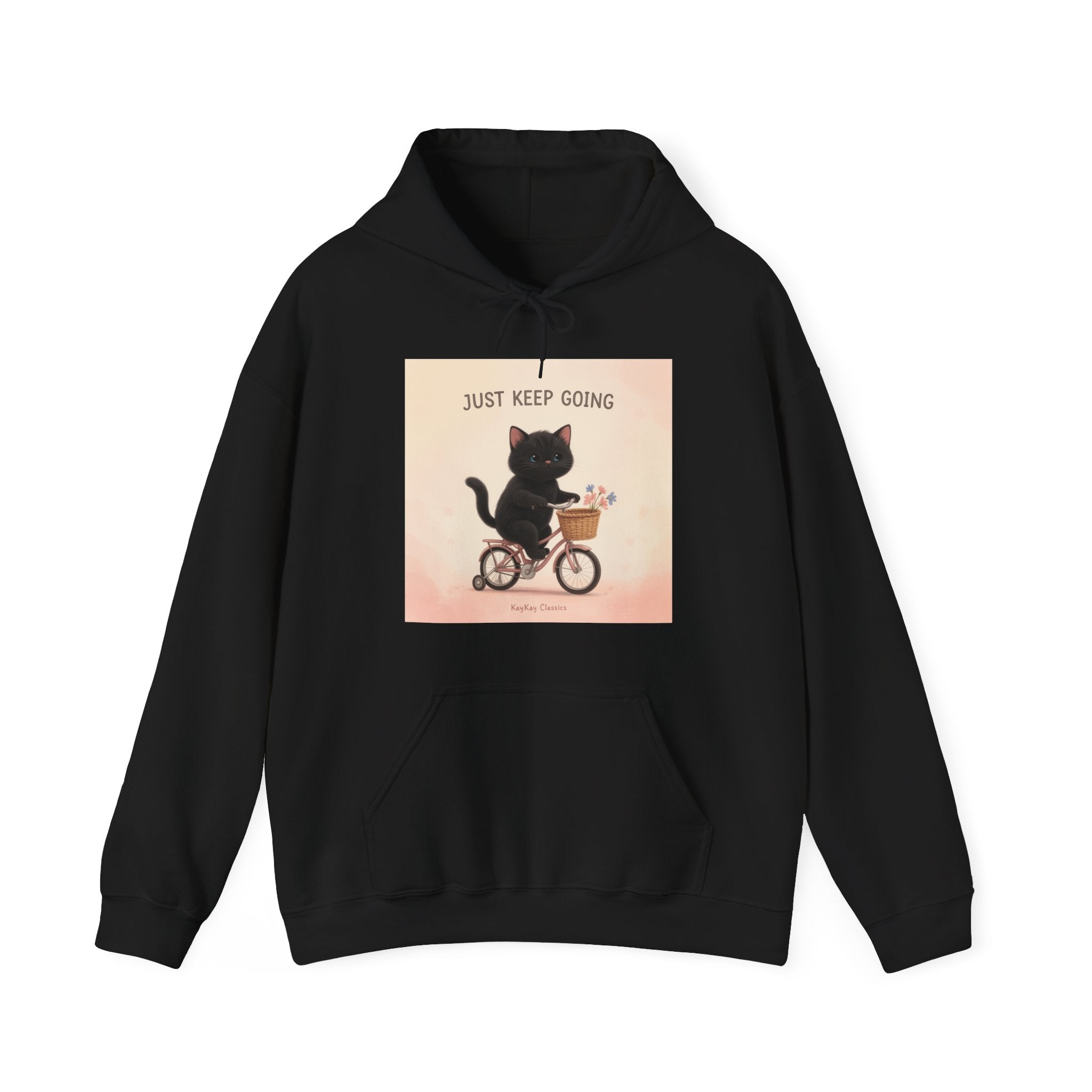 "Life Behind Bars" Black Cat Hoodie | College Girl Gift | Fashion | KayKay Classics