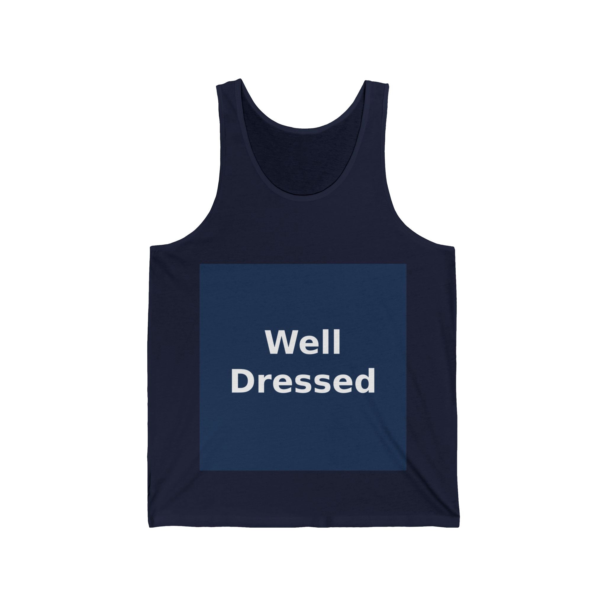 "Well Dressed" Black Cat Tank Top | College Girl Gift | Fashion | KayKay Classics