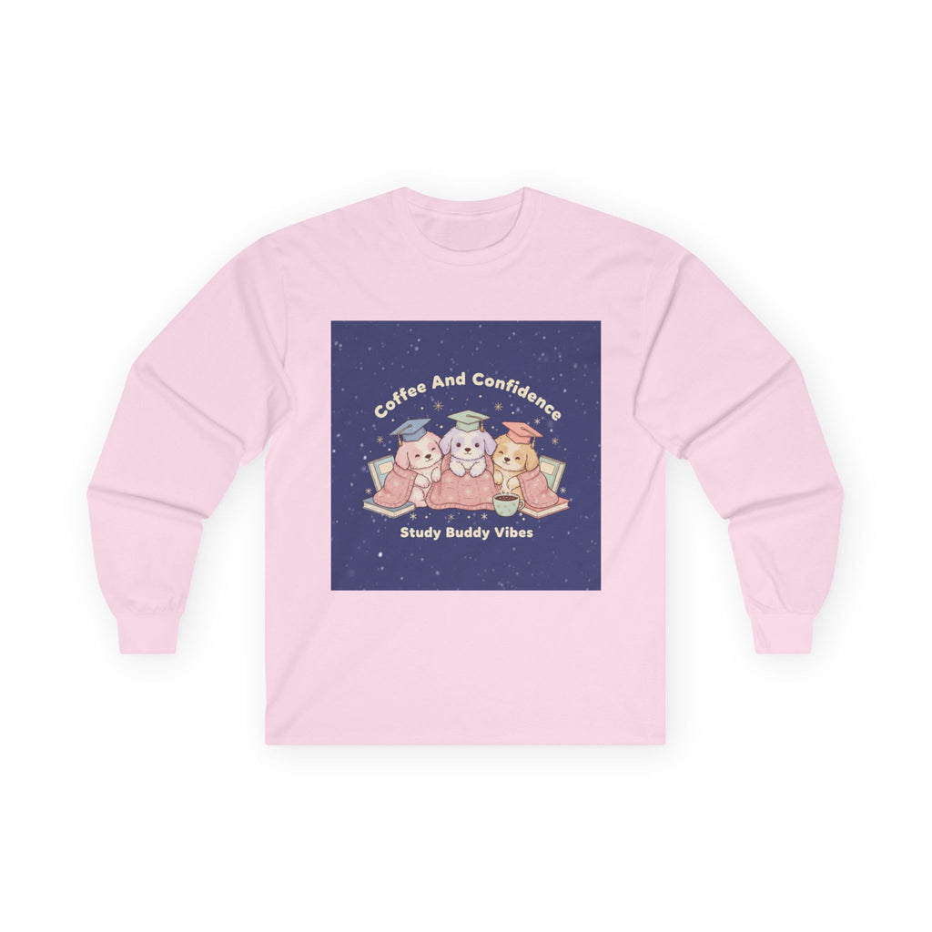 Puppies Long Sleeve Tee – Coffee and Confidence