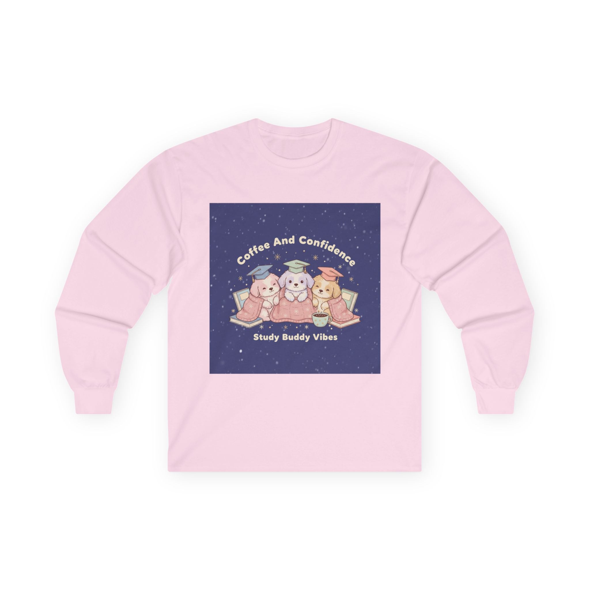 Puppies Long Sleeve Tee – Coffee and Confidence