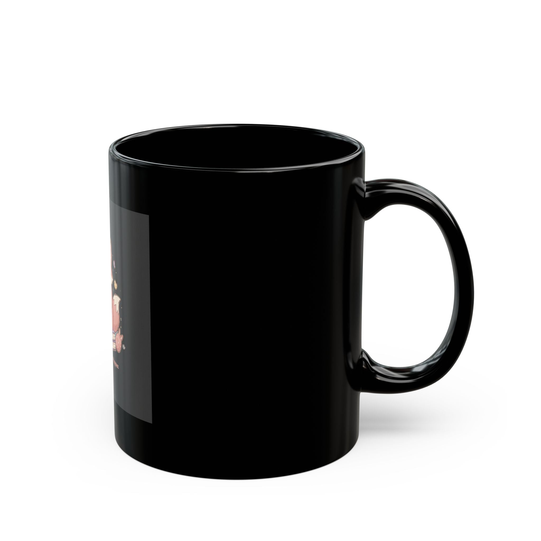 Kitsune Black Mug 11oz – Making My Dreams Happen