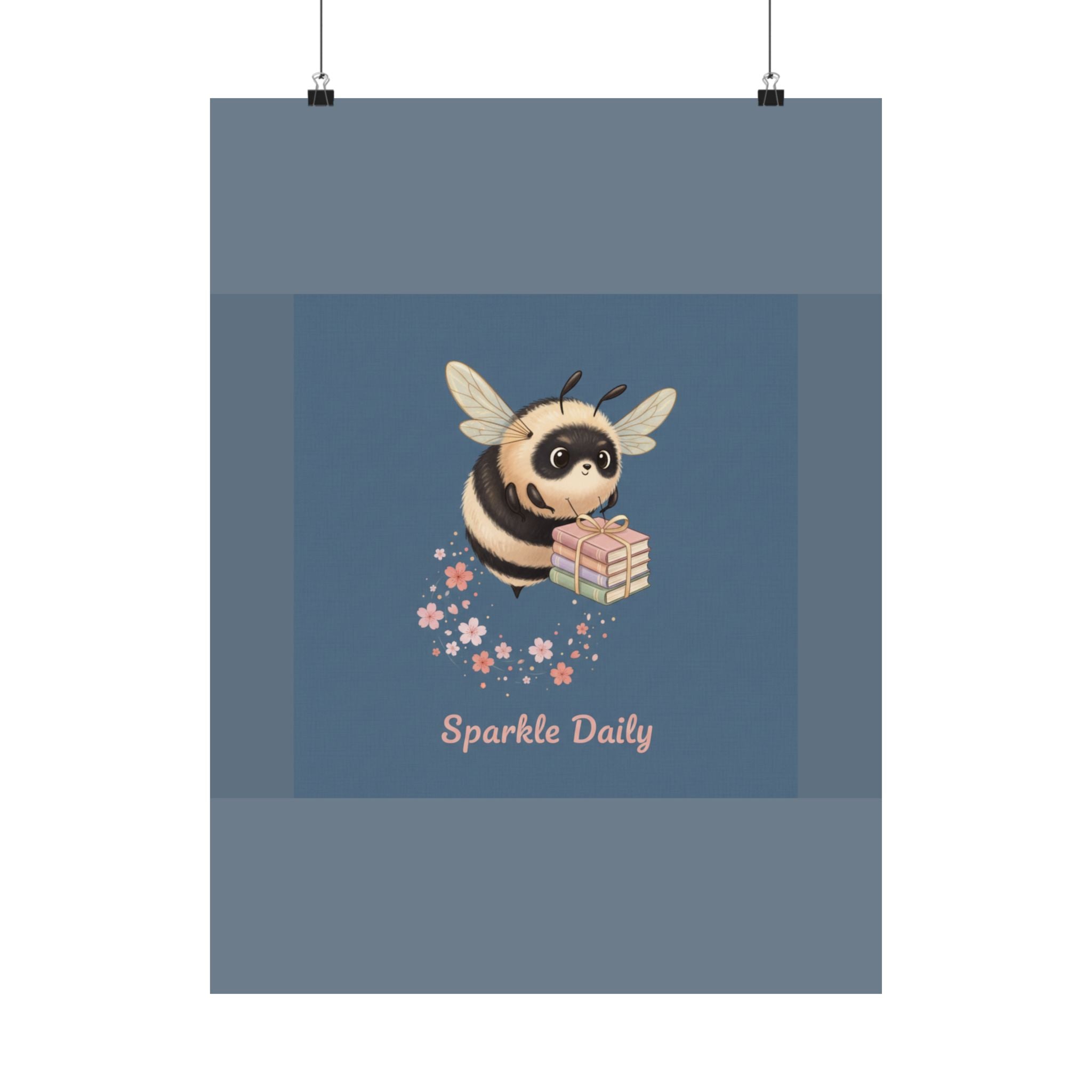 Bee Poster – Sparkle Daily
