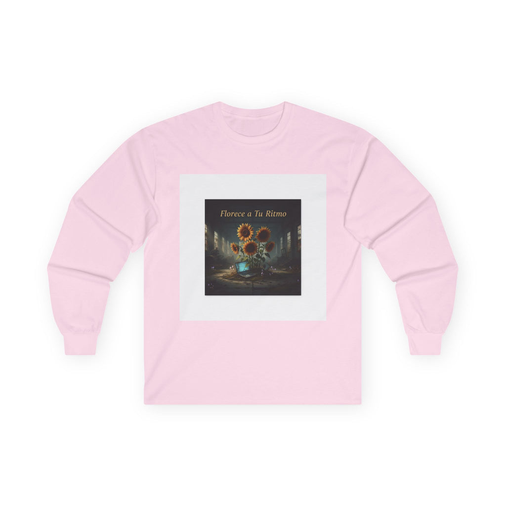 Sunflowers Laptop Long Sleeve Tee – Florece a Tu Ritmo