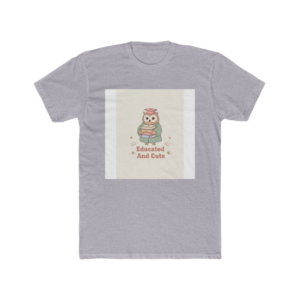 Educated And Cute Owl Unisex Tee