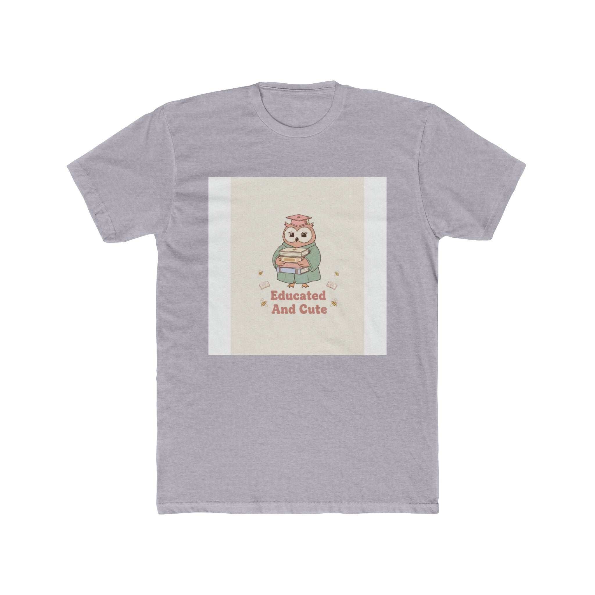 Educated And Cute Owl Unisex Tee