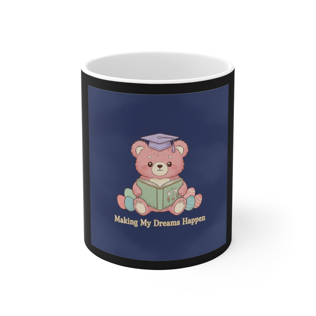 Bear Mug 11oz – Making My Dreams Happen