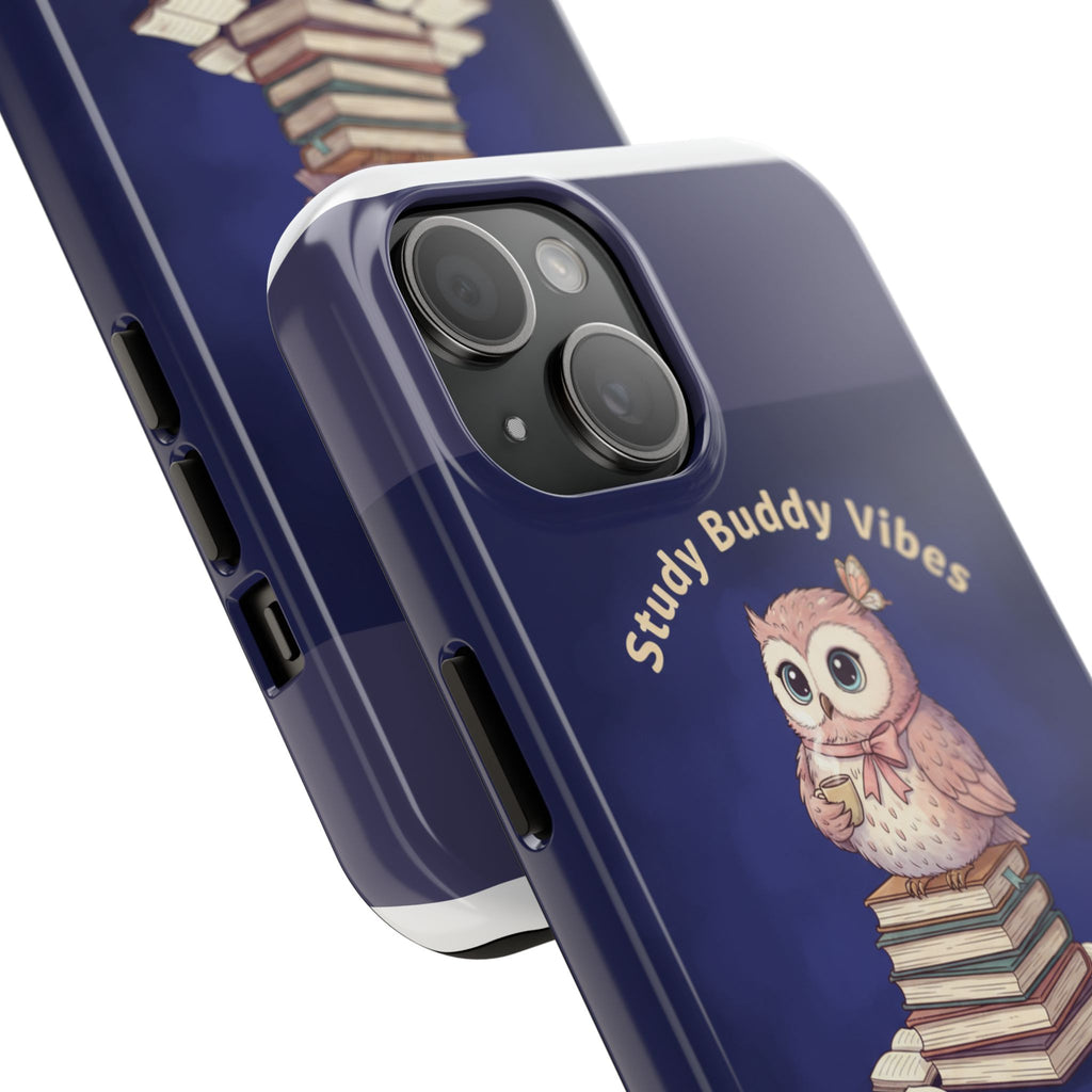 Owl Tough Phone Case – Study Buddy Vibes Success Looks Good on