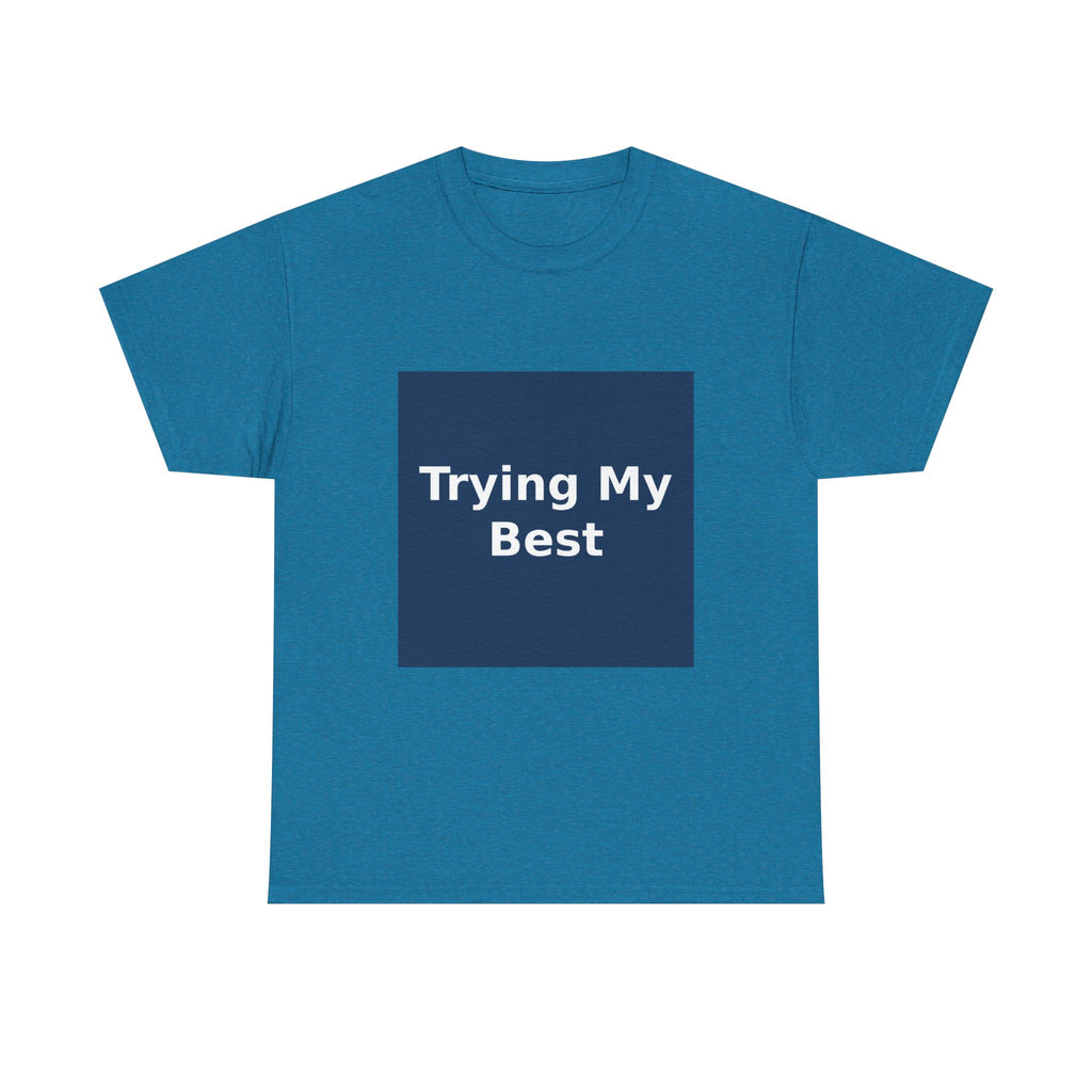 "Trying My Best" Black Cat Kids Tee | College Girl Gift | Fashion | KayKay Classics