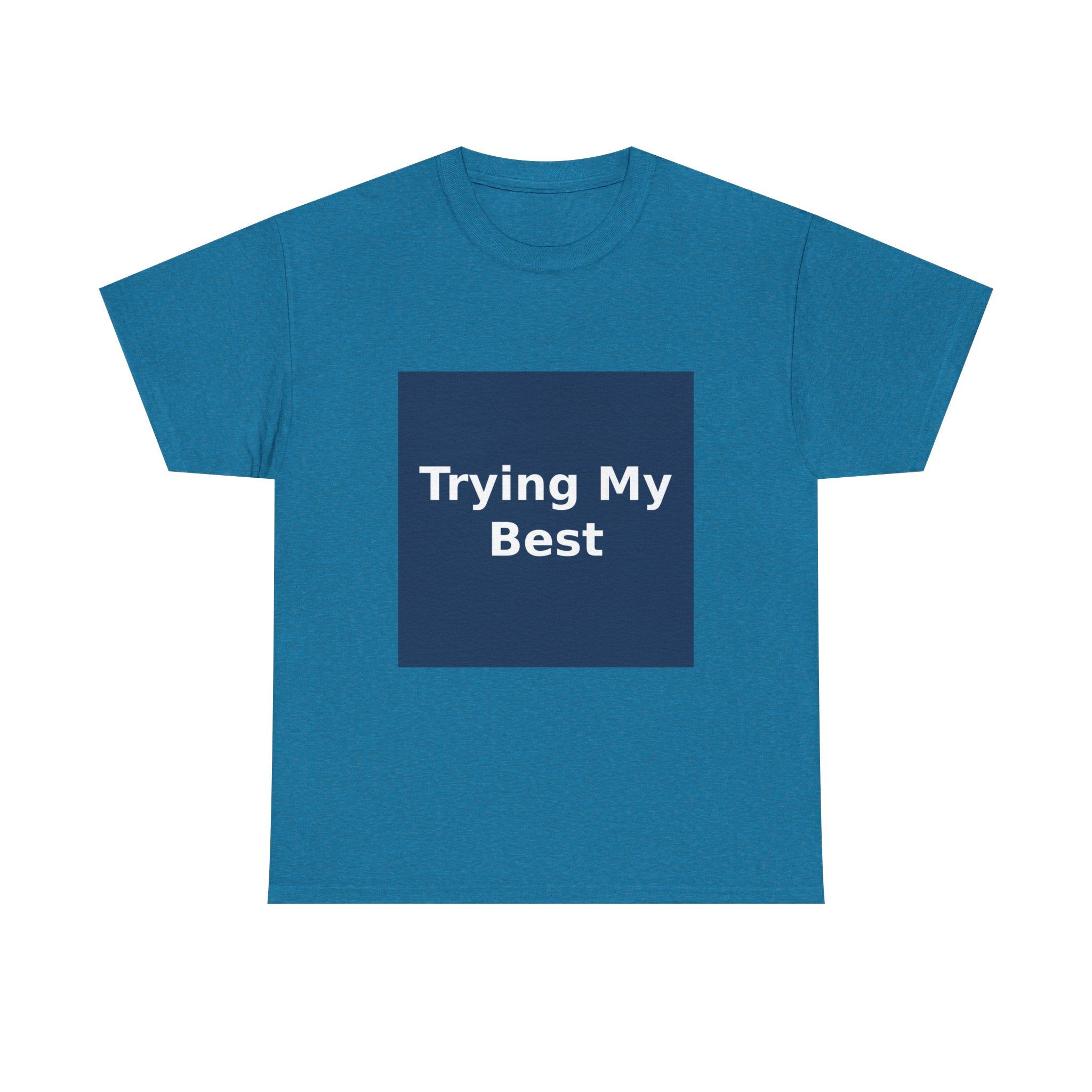 "Trying My Best" Black Cat Kids Tee | College Girl Gift | Fashion | KayKay Classics