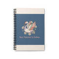 Crane Spiral Notebook – Your Potential is Endless