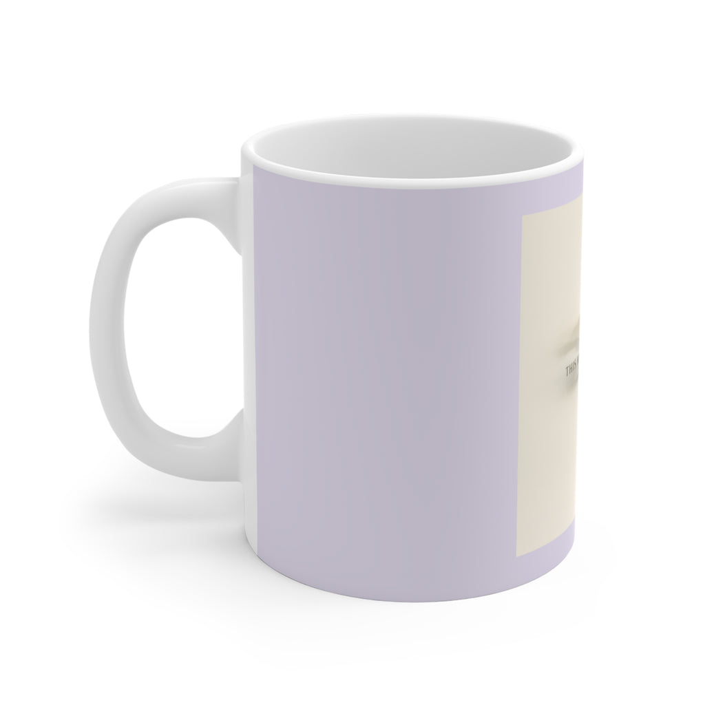 "THIS MOMENT WILL PASS" Black Cat Mug | Trendy Gift for Her | Drinkware | KayKay Classics