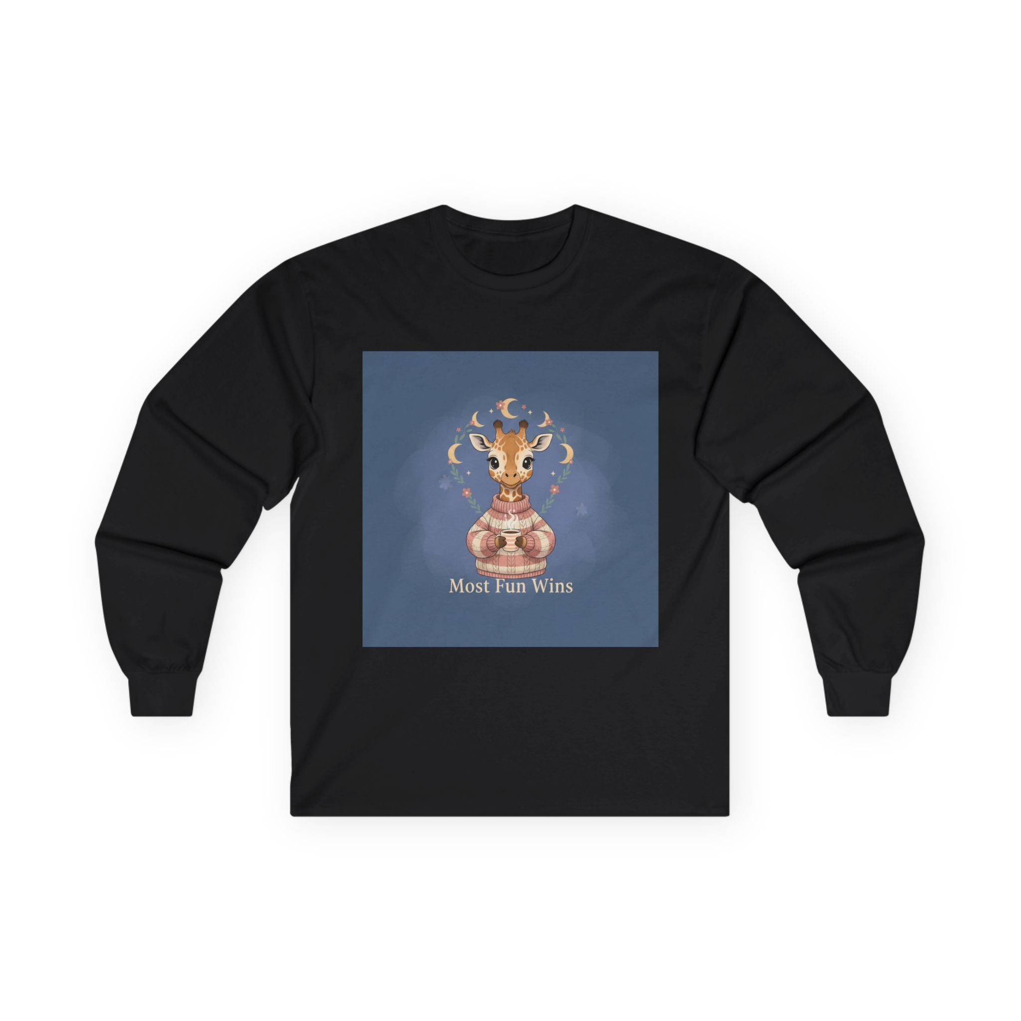 Giraffe Long Sleeve Tee – Most Fun Wins