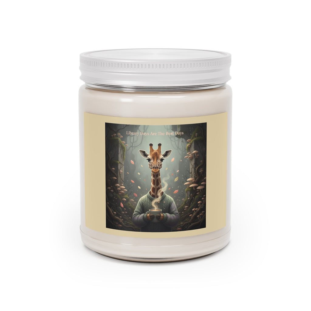 Bear Scented Candle – Library Days Are the Best Days