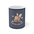 Bee Mug 11oz – Study Now, Slay Later