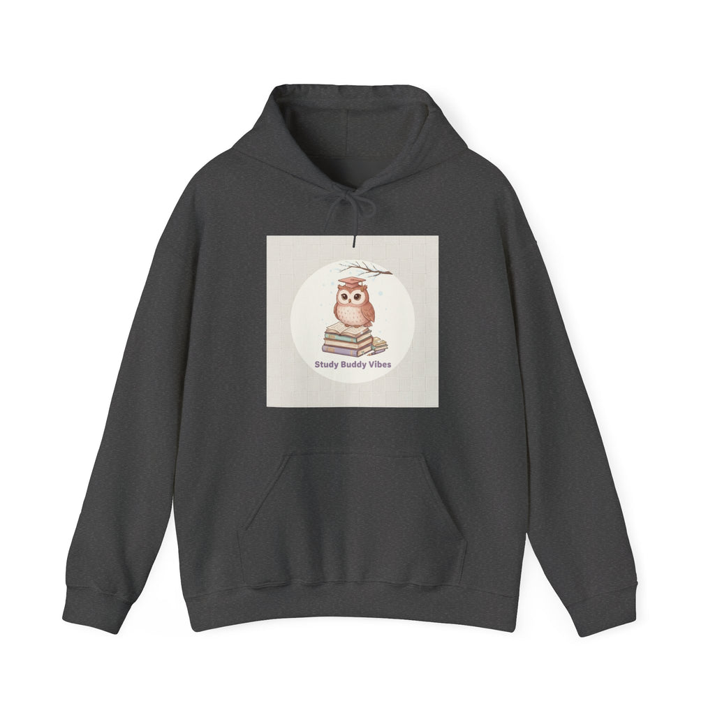 Study Buddy Vibes Owl Hoodie