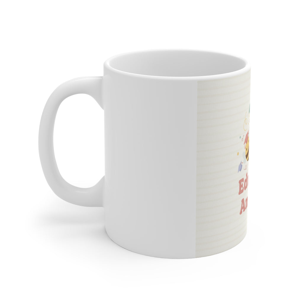 Educated And Cute Bee Mug 11oz