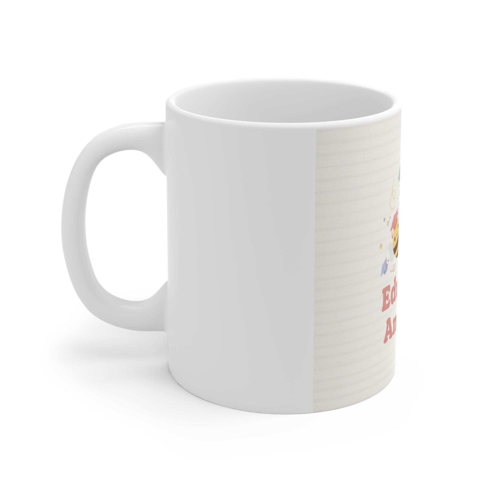 Educated And Cute Bee Mug 11oz