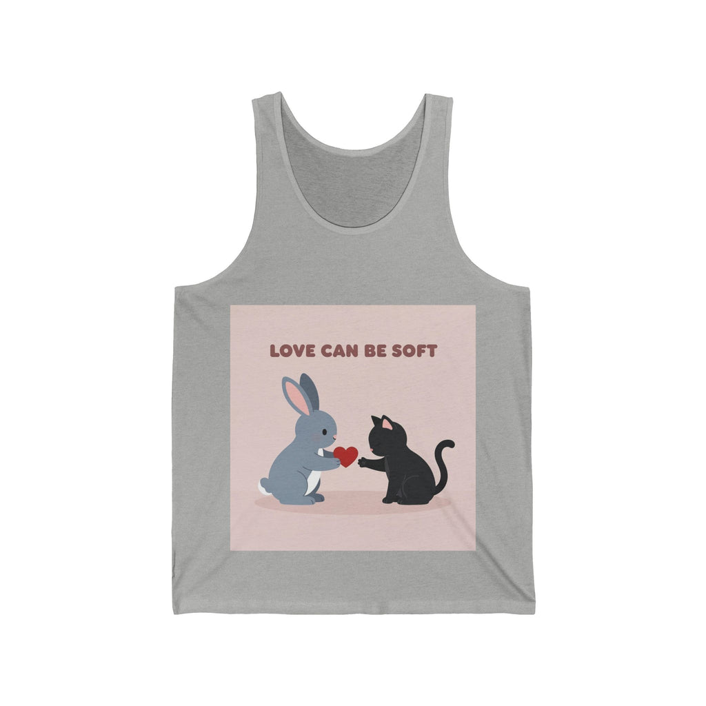 LOVE CAN BE SOFT Rabbit, cat Tank Top