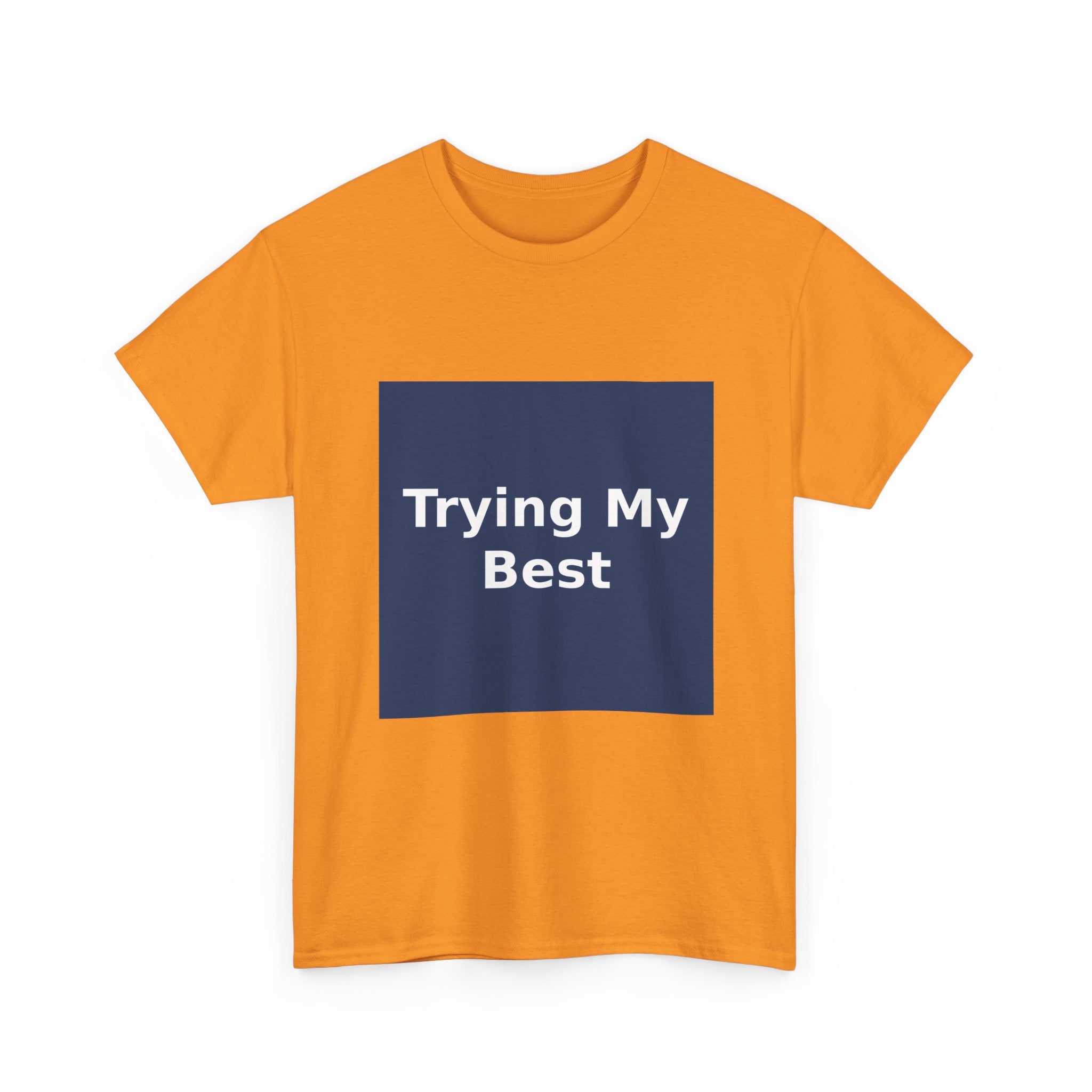 "Trying My Best" Black Cat Kids Tee | College Girl Gift | Fashion | KayKay Classics