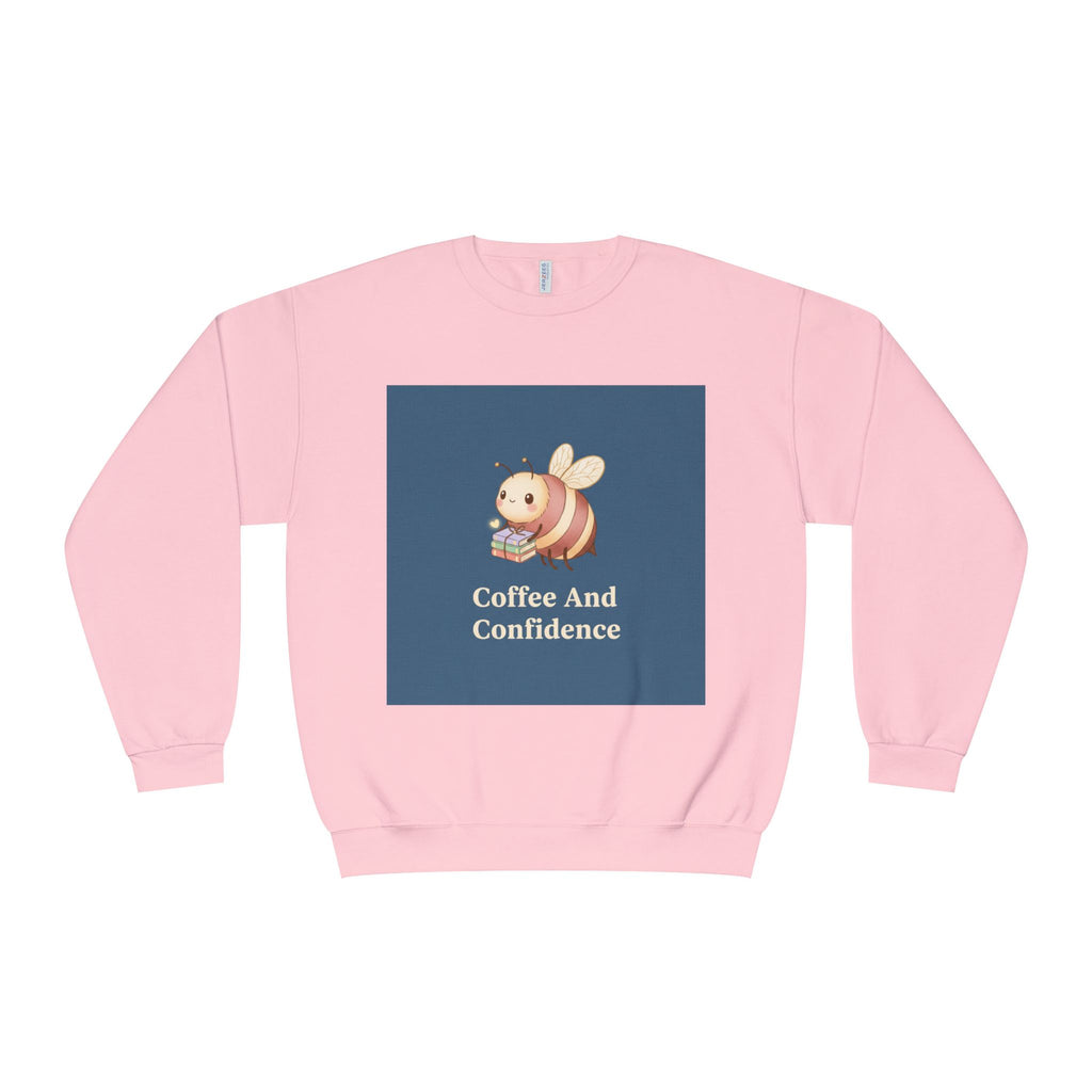 Bee Crewneck Sweatshirt – Coffee and Confidence