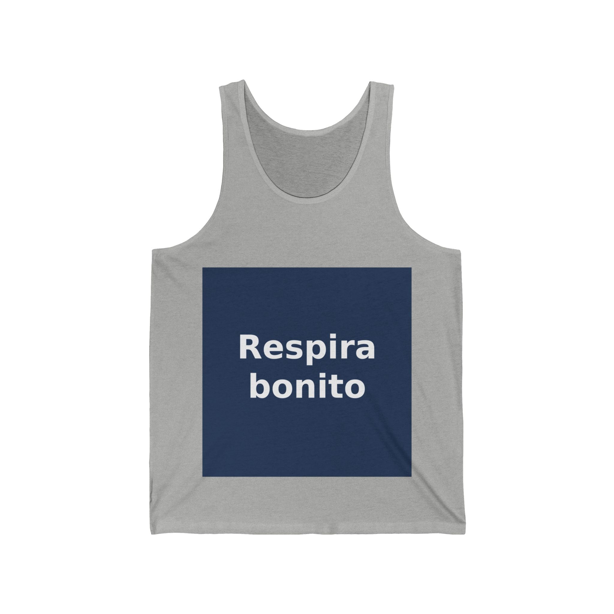 "Respira bonito" Black Cat Tank Top | College Girl Gift | Fashion | KayKay Classics