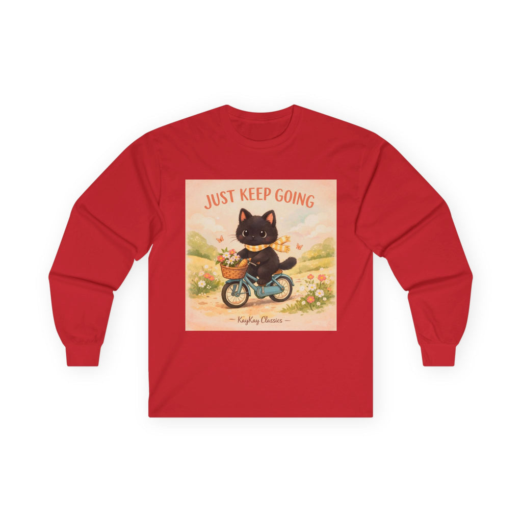 JUST KEEP GOING Long Sleeve Tee