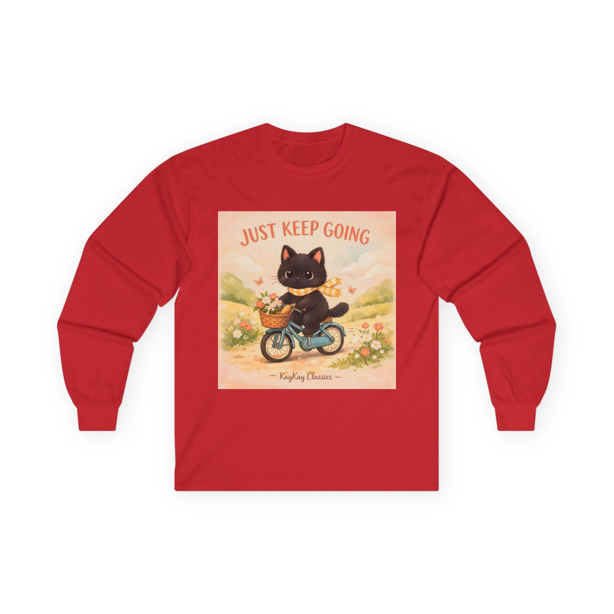 JUST KEEP GOING Long Sleeve Tee