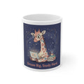 Bunny Mug 11oz – Dream Big Study Hard