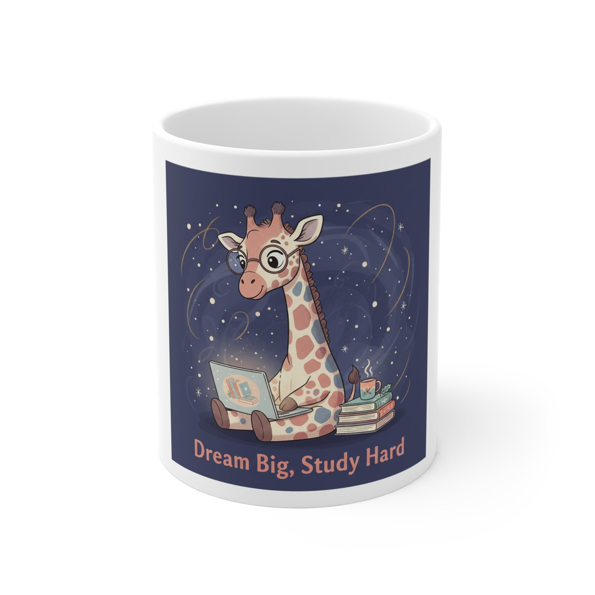 Bunny Mug 11oz – Dream Big Study Hard