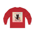 JUST KEEP GOING Cat Long Sleeve Tee