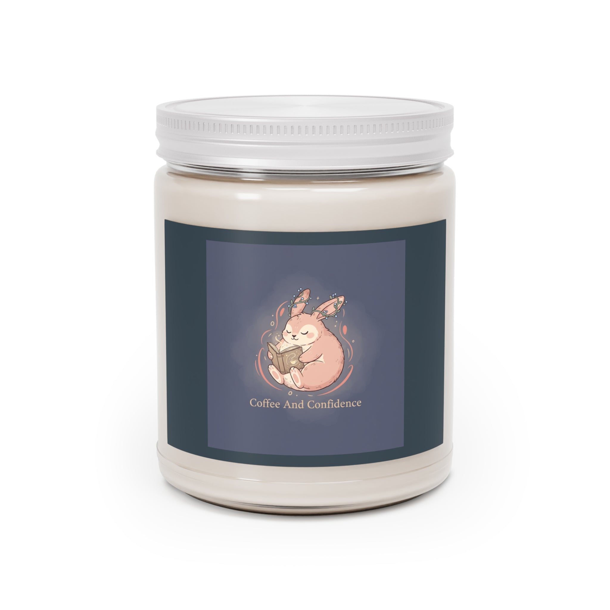 Bunny Scented Candle – Coffee and Confidence