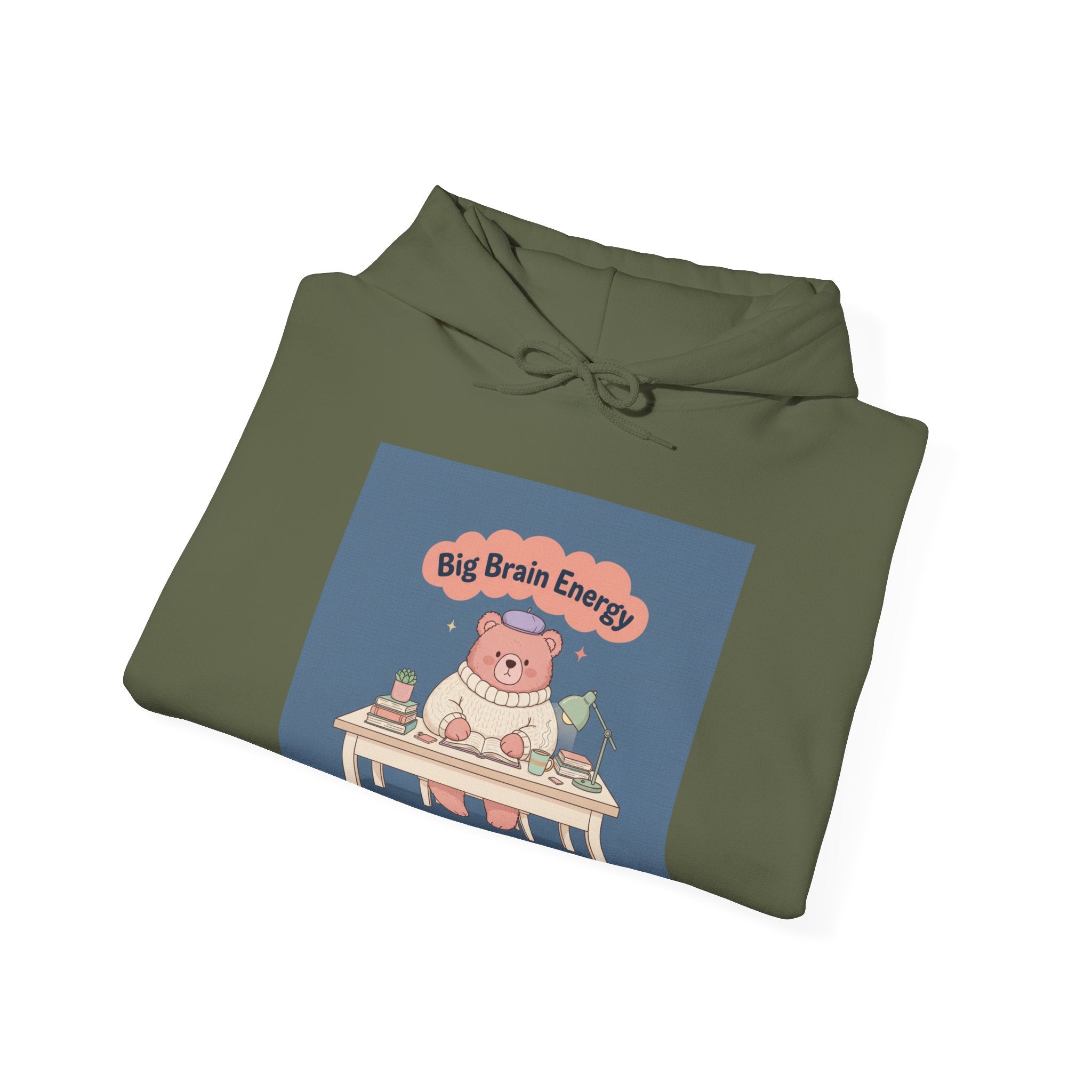 Bear Hoodie – Big Brain Energy