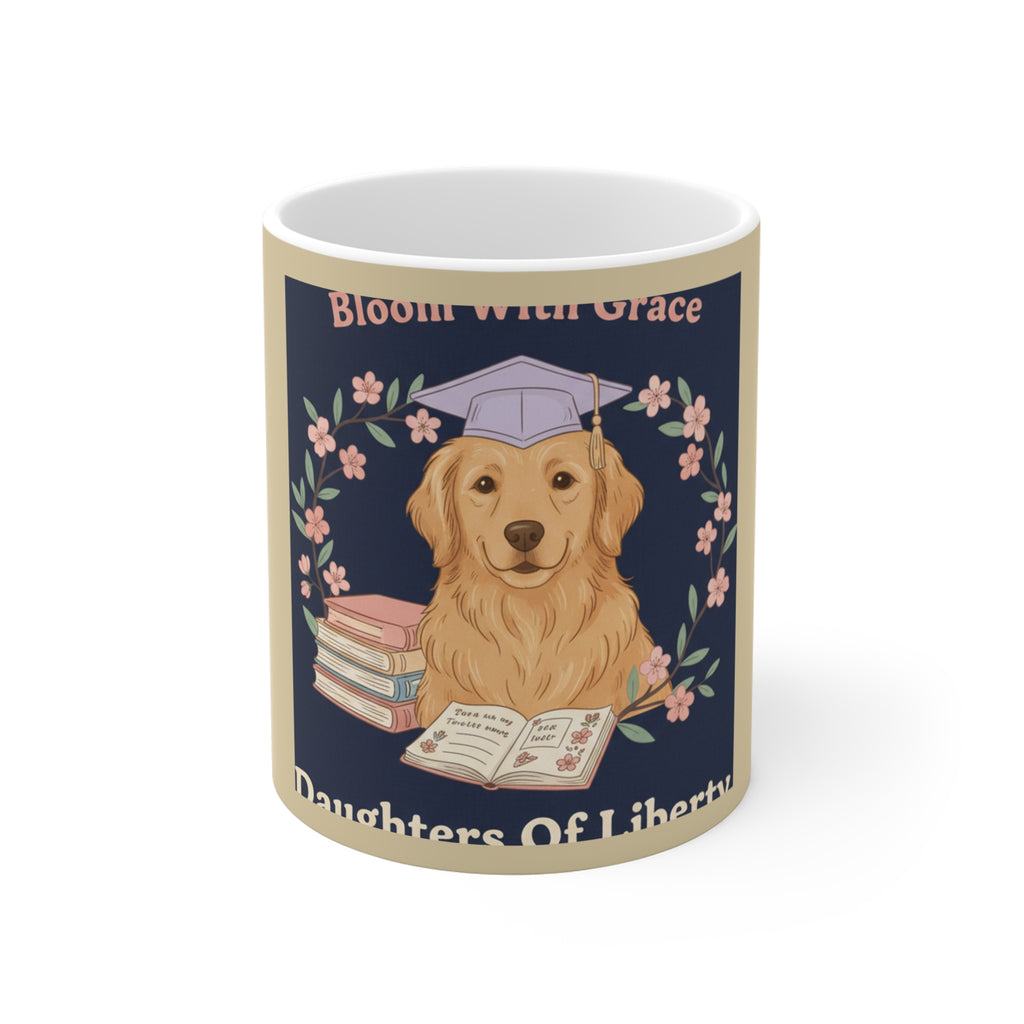 Golden Retriever Mug 11oz – Bloom With Grace