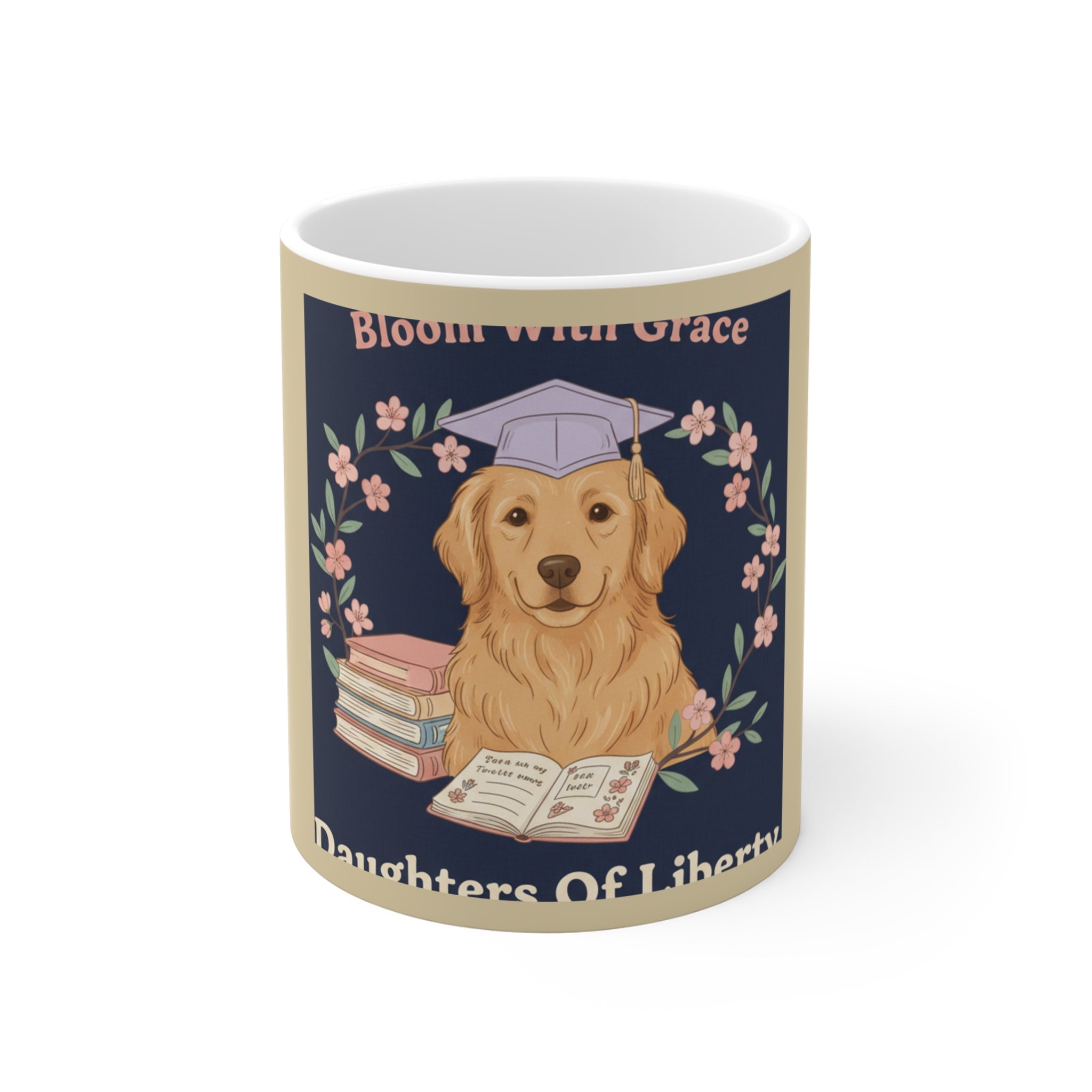 Golden Retriever Mug 11oz – Bloom With Grace