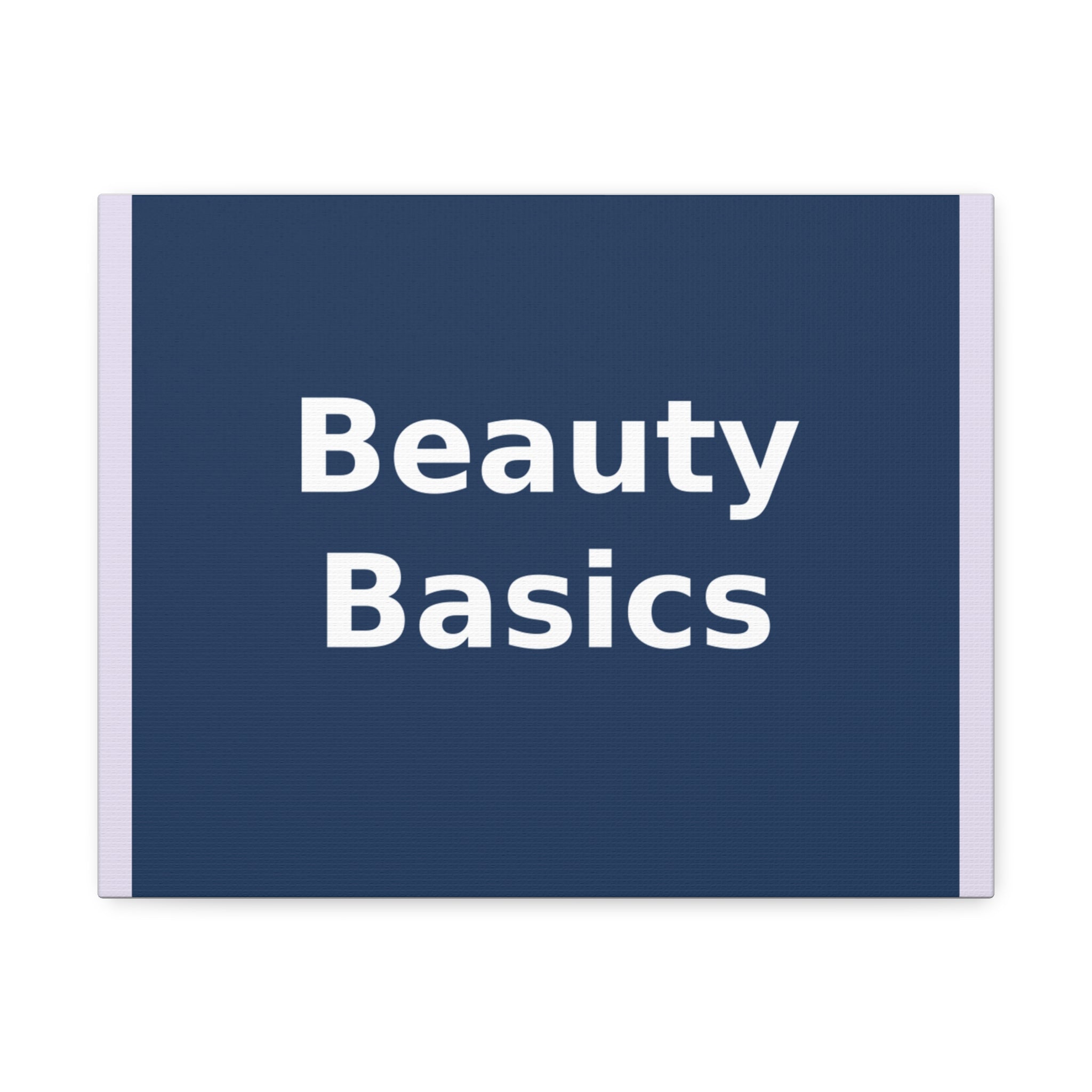 "Beauty Basics" Black Cat Canvas | College Girl Gift | Fashion | KayKay Classics