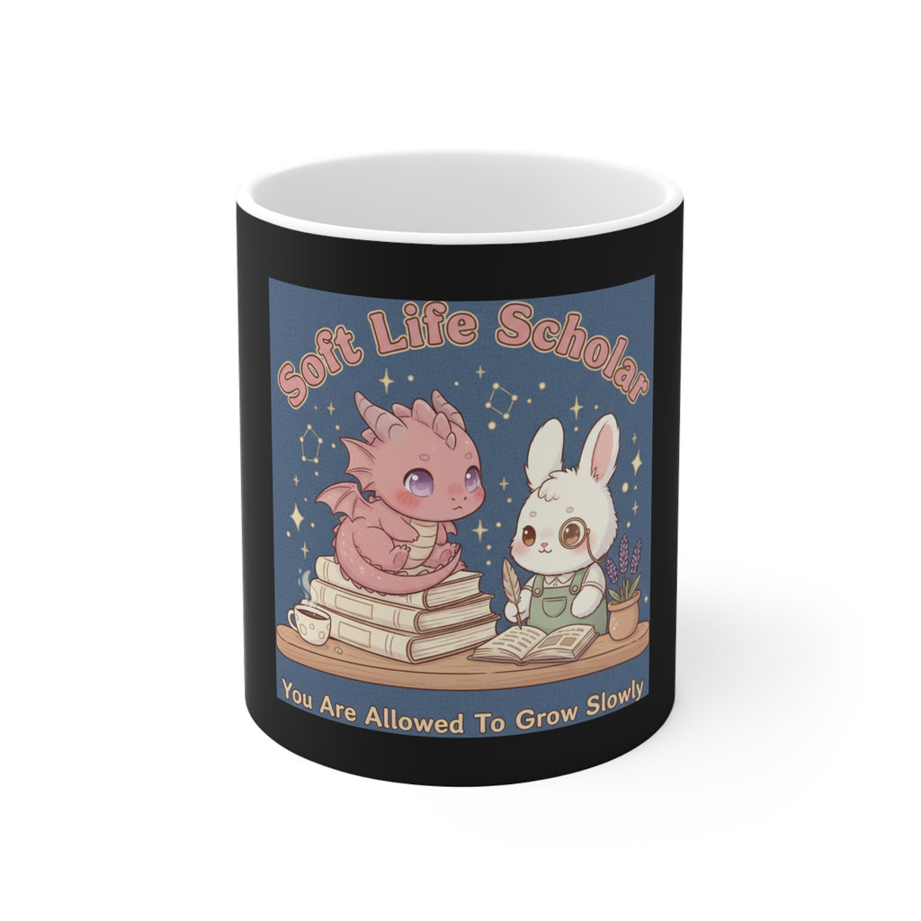 Dragon Mug 11oz – Soft Life Scholar You Are Allowed to Gro