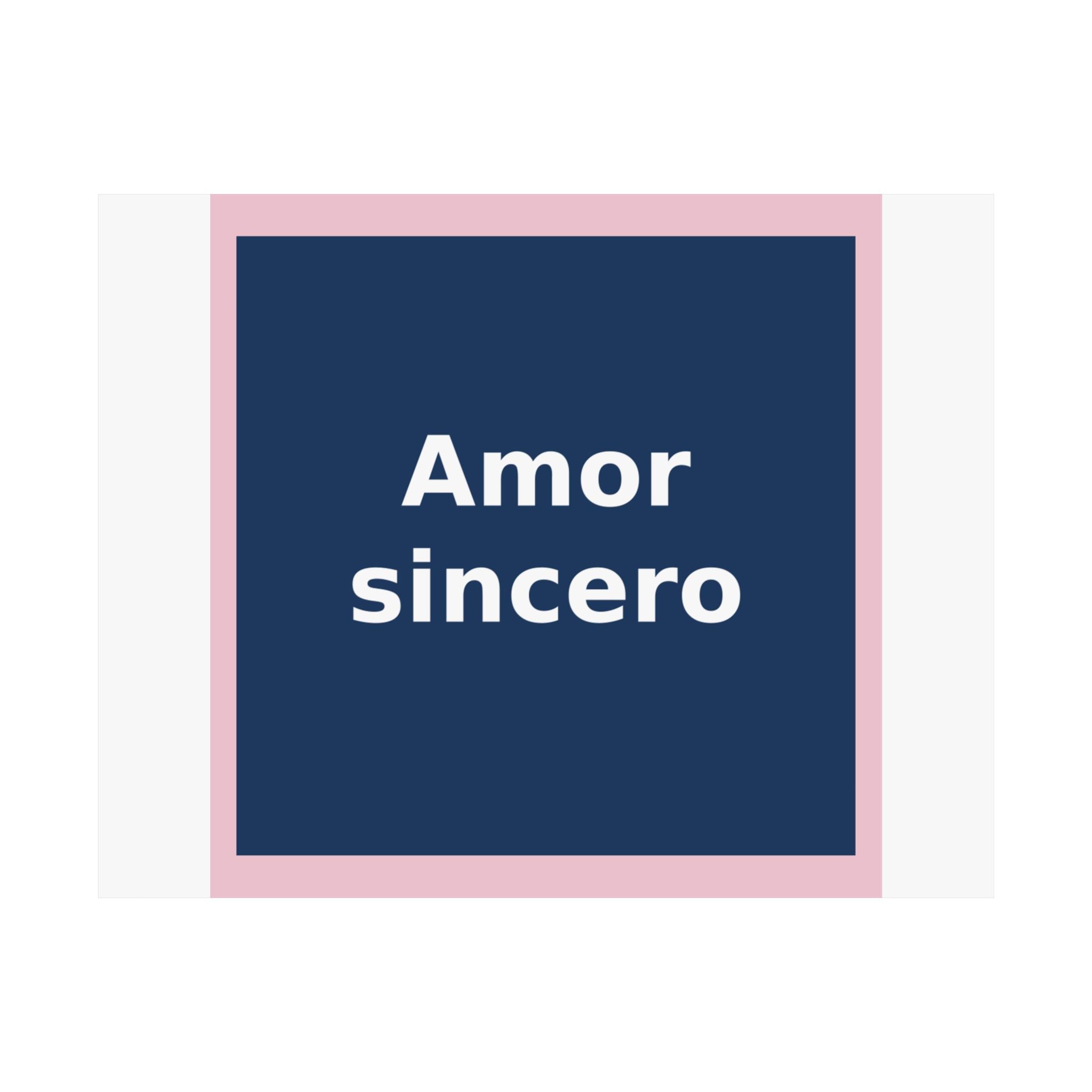 "Amor sincero" Black Cat Poster | College Girl Gift | Fashion | KayKay Classics