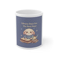 Bunny Mug 11oz – Library Days Are the Best Days