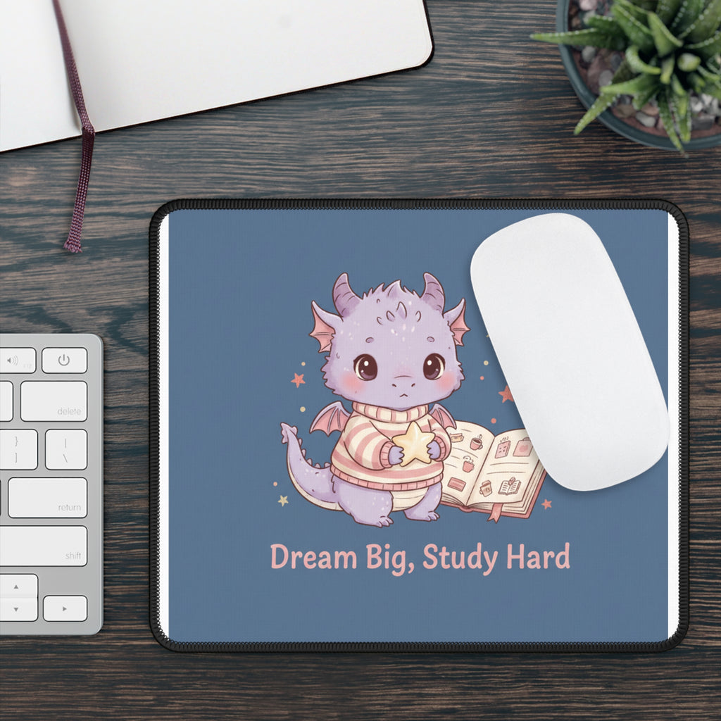 Dragon Mouse Pad – Dream Big Study Hard