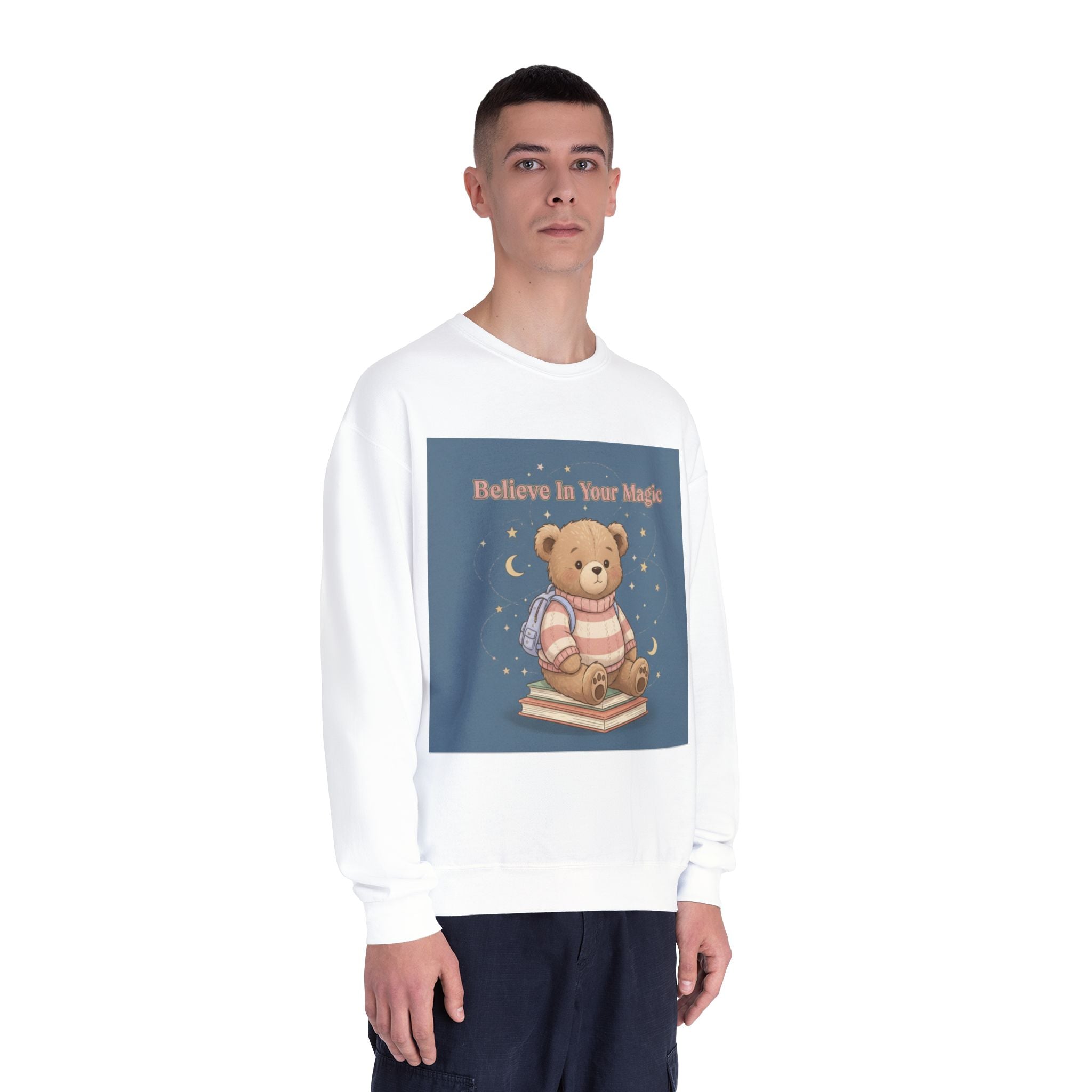 Bear Crewneck Sweatshirt – Believe in Your Magic