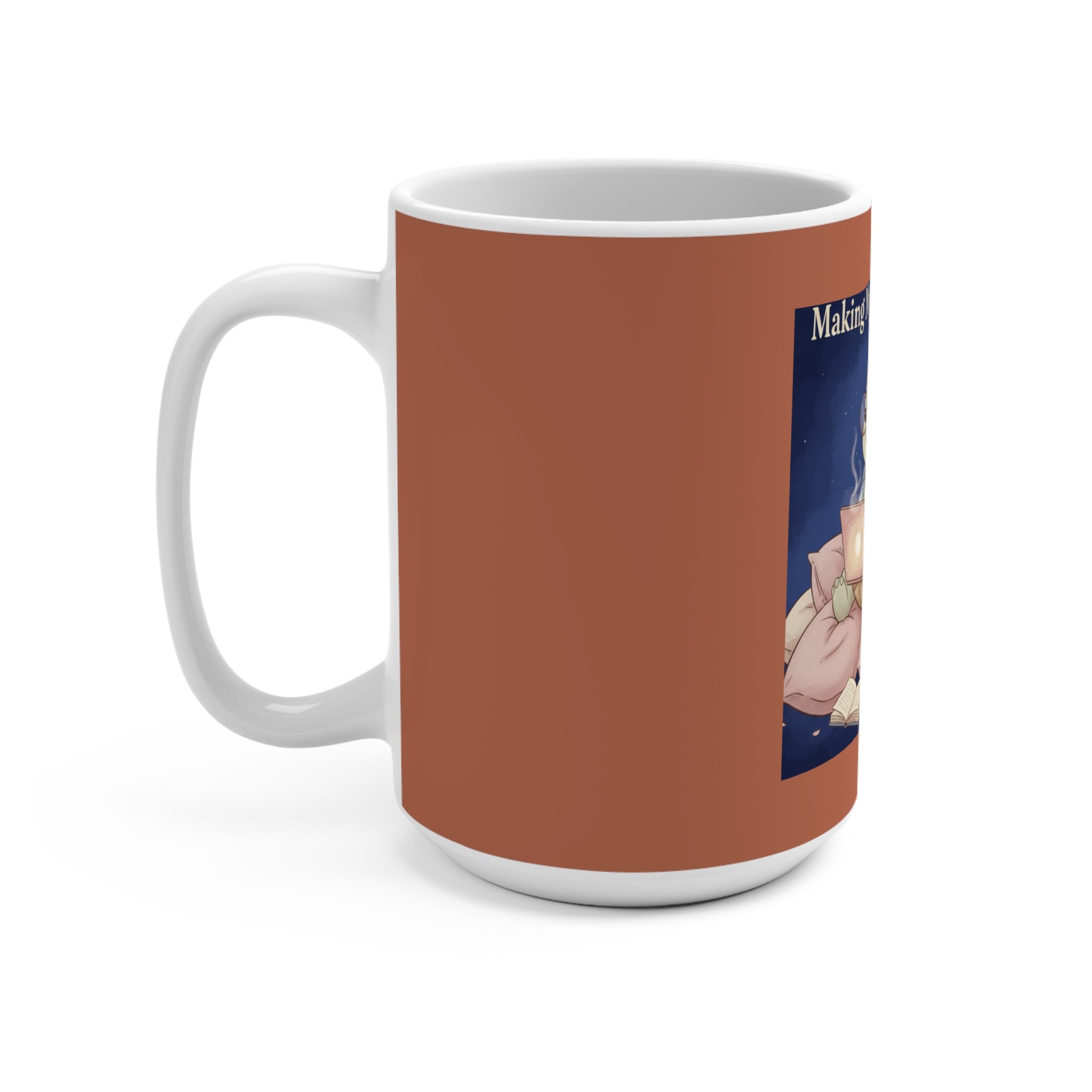 Turtle Mug 15oz – Making My Dreams Happen