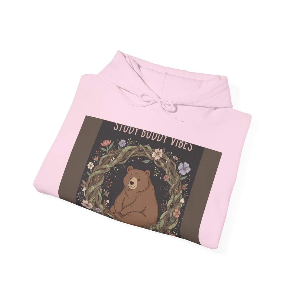 Bear Hoodie – Study Buddy Vibes
