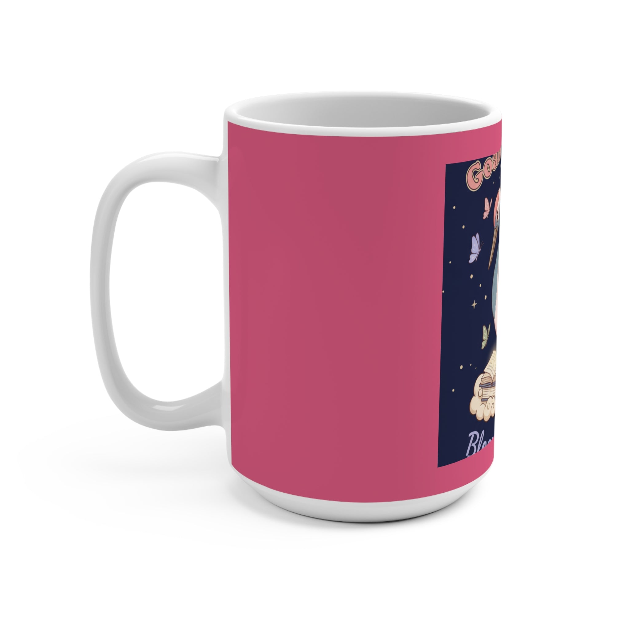 Crane Mug 15oz – Goals on Goals Bloom Prosper