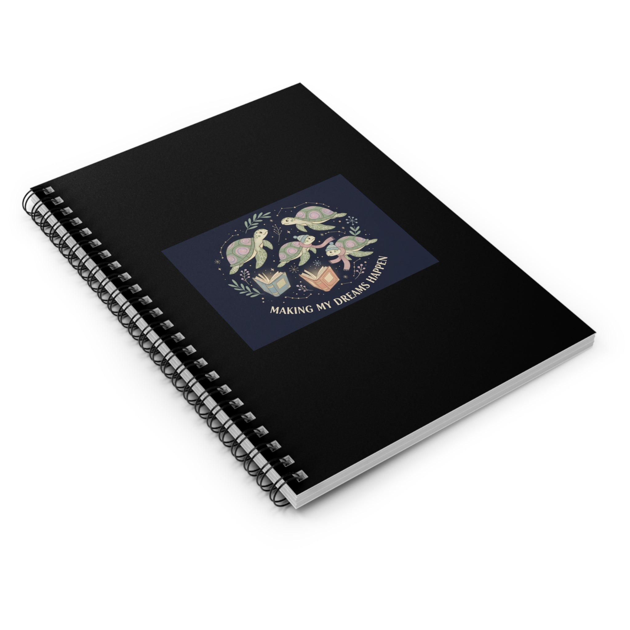 making my dreams happen Spiral Notebook