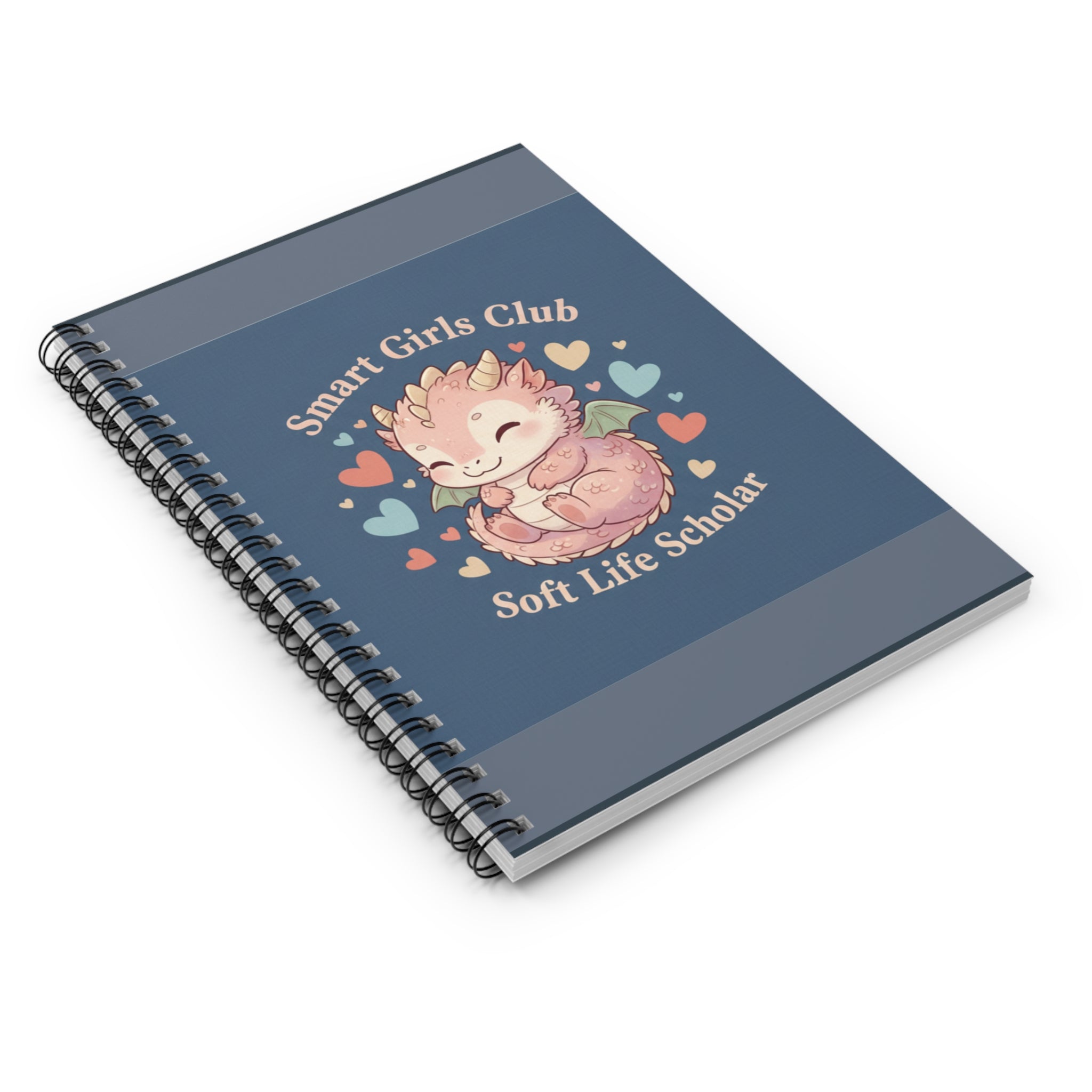 Dragon Spiral Notebook – Smart Girls Club Soft Life Scholar