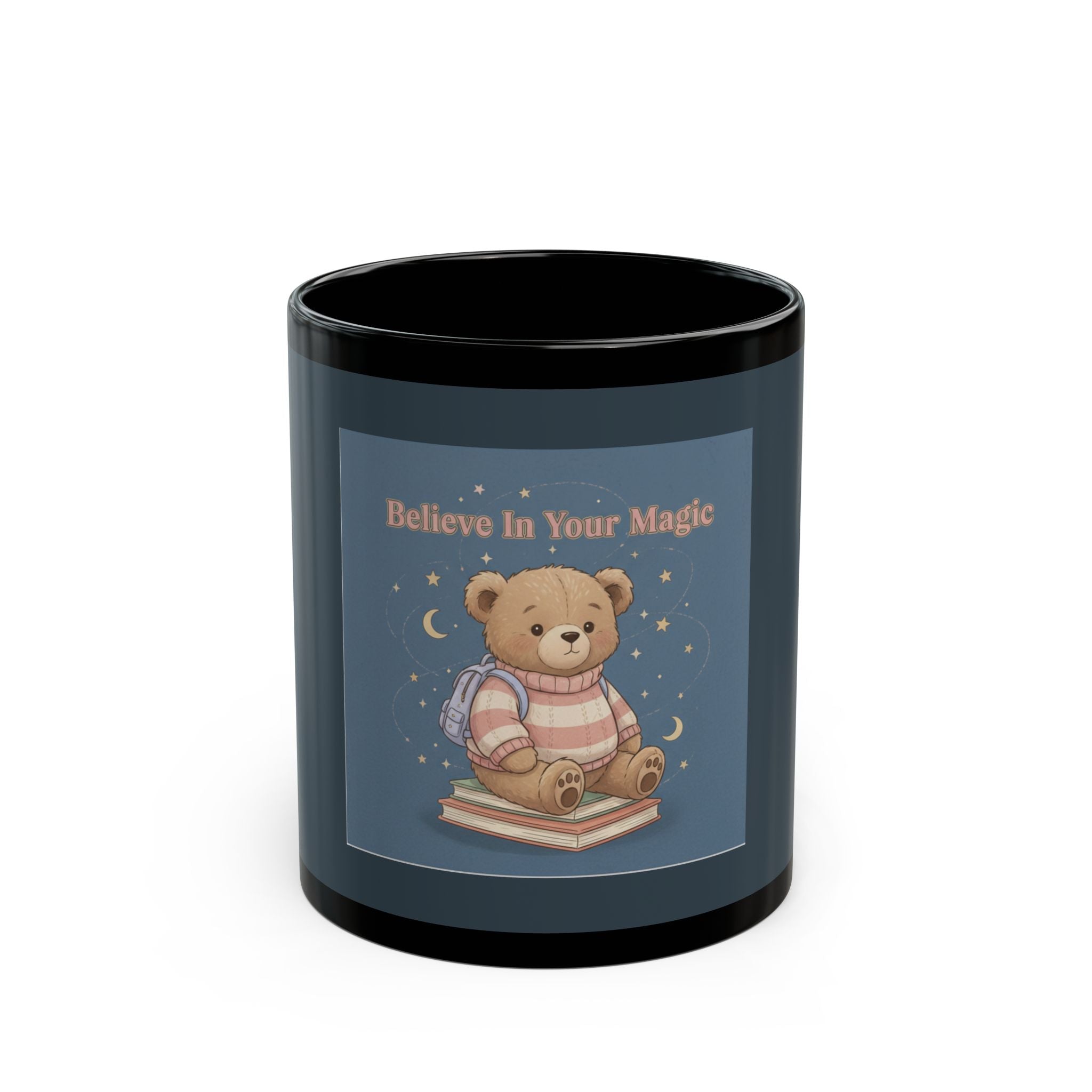 Bear Black Mug 11oz – Believe in Your Magic